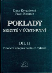 kniha Poklady skryté v účetnictví. Díl II, - Finanční analýza účetních výkazů, Polygon 1995