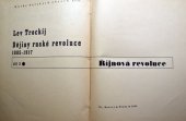 kniha Dějiny ruské revoluce 1905-1917. Díl 3, - Říjnová revoluce, Fr. Borový 1936