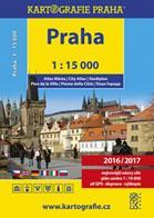 kniha Praha - atlas města, 1 : 15 000, Kartografie 2016