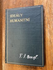 kniha Ideály humanitní (několik kapitol), Domov 1919