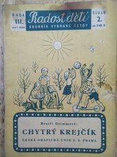 kniha Chytrý krejčík a jiné pohádky, Česká grafická Unie 1941