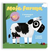 kniha Moje farma 5 hmatových prvků, 5 zvuků zvířátek, Axióma 2023