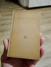 kniha Dopisy Marianny Alcoforado portugalské listy, Arthur Novák 1919