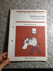 kniha Technika provozu praktická odborná výuka pro kuchaře, pracovníky hotelů a restaurací : pracovní sešit pro žáka, Wahlberg 1996