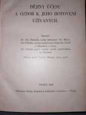 kniha Dějiny účesu  a ozdob k jeho hotoveni uživaných, Klub dámských kadeřníků československých 1930