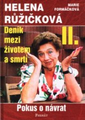 kniha Deník mezi životem a smrtí. II., - Pokus o návrat, Formát 2003