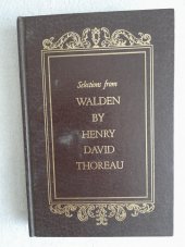 kniha Selection from Walden, Avenel Books 1973