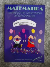 kniha MATEMATIKA Pracovní sešit pro studenty čtvrtých ročníků středních škol, Danida 2016