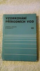 kniha Vzorkování přírodních vod, SNTL 1983