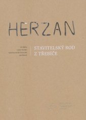 kniha Herzan stavitelský rod z Třebíče, Národní památkový ústav 2018