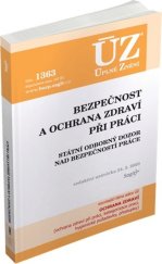 kniha ÚZ 1363 Bezpečnost a ochrana zdraví při práci podle stavu k 24. 2. 2020, Sagit 2020