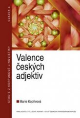 kniha Valence českých adjektiv, Nakladatelství Lidové noviny 2006