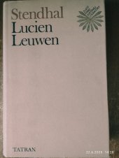 kniha Lucien Leuwen, Tatran 1977