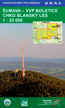 kniha Šumava - VPP Boletice a CHKO Blanský les 1 : 25 000, Geodézie On Line 2013