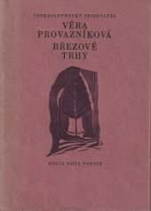 kniha Březové trhy, Československý spisovatel 1971