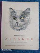 kniha Zrzánek čili rod kočky Mušky, Šolc a Šimáček 1929