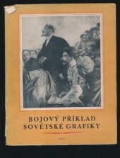 kniha Bojový příklad sovětské grafiky, Výtvarné nakladatelství Orbis 1951