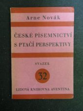 kniha České písemnictví s ptačí perspektivy, Aventinum 1929