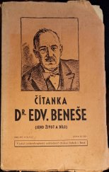 kniha Čítanka Dr. Edv. Beneše [jeho život a dílo], Otakar Sobek 1936