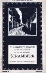 kniha Vlastivědný sborník. Rok 1912-13. Seš. 15 (50), - Štramberk, Irena Bělohlavová 1913