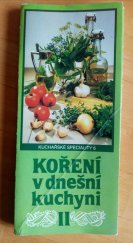 kniha Koření v dnešní kuchyni  Kuchařské speciality 6, Pressfoto 