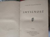 kniha Smyslnost, Šolc a Šimáček 1929