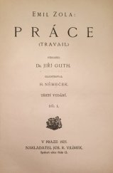 kniha Práce = I-II [Travail]., Jos. R. Vilímek 1925