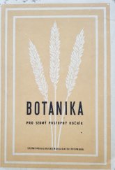 kniha Botanika pro šestý postupný ročník Tb. 1-12 Barevná příloha., SPN 1957