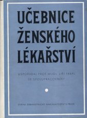 kniha Učebnice ženského lékařství, SZdN 1953