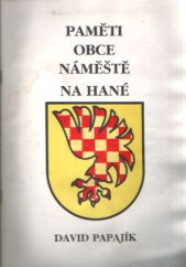 kniha Paměti obce Náměště na Hané, Danal 1996
