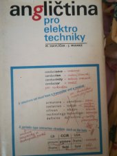 kniha Angličtina pro elektrotechniky, SNTL 1984