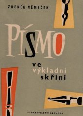 kniha Písmo ve výkladní skříni, Vydav. obch. 1962