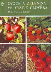 kniha Ovoce a zelenina ve výživě člověka, SZN 1988