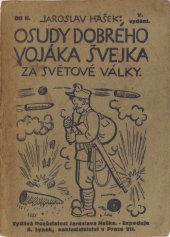 kniha Osudy dobrého vojáka Švejka za světové války. II, - Na frontě, Adolf Synek 1924