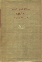 kniha Cikáni a jiná próza, Státní nakladatelství krásné literatury, hudby a umění 1953