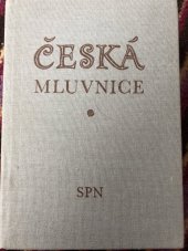 kniha Česká mluvnice, Státní pedagogické nakladatelství 1988