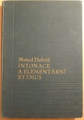 kniha Intonace a elementární rytmus, Hudební Matice Umělecké Besedy 1949