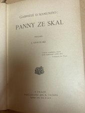 kniha Panny ze skal, Jos. R. Vilímek 1910