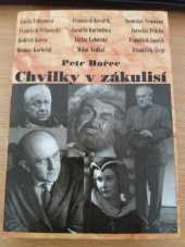 kniha Chvilky v zákulisí, Goldstein & Goldstein 1997