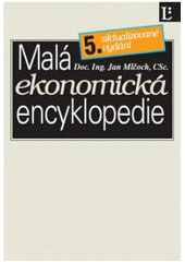 kniha Malá ekonomická encyklopedie, Linde 2007