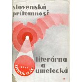 kniha Slovenská prítomnosť literárna a umelecká sborník studií, L. Mazáč 1931