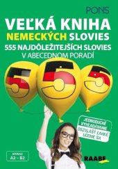 kniha Veľká kniha nemeckých slovies 555 najdôležitejších slovies v abecednom poradí, PONS 2020