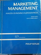 kniha Marketing management analýza, plánování, realizace a kontrola, Victoria Publishing 1992