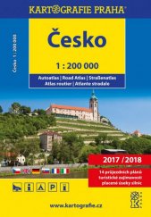kniha Česko, autoatlas 1 : 200 000, Kartografie 2016