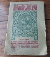 kniha Dante a Češi k 600letému výročí úmrtí největšího křesťanského pěvce, Družina literární a umělecká 1921