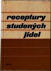 kniha Receptury studených jídel, Merkur 1971