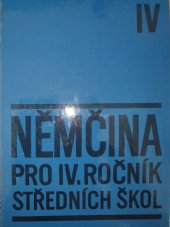 kniha Němčina pro 4. ročník středních škol, SPN 1982
