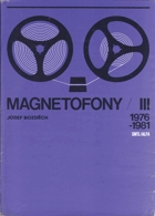kniha Magnetofony III III, - (1976 až 1981), SNTL 1987