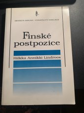 kniha Finské postpozice, Karolinum  1997