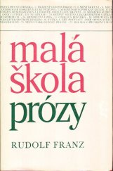 kniha Malá škola prózy, Československý spisovatel 1980